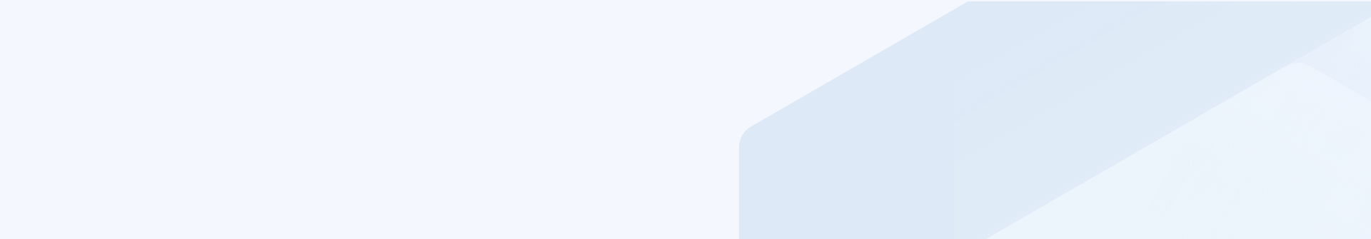 abstract shapes hero banner